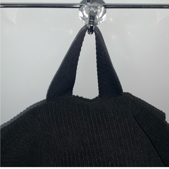 Victoria's Secret PINK Corduroy Backpack, Black EUC - Picture 7 of 16
